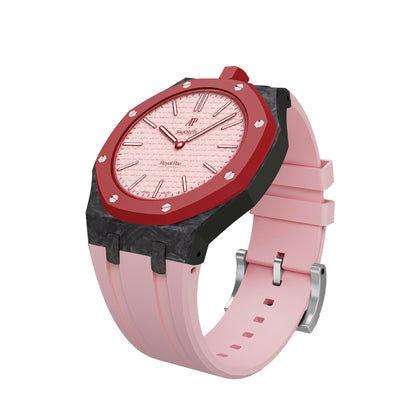 Royal Oak Pop exclusif, boîtier en fibre de carbone et bracelet en silicone