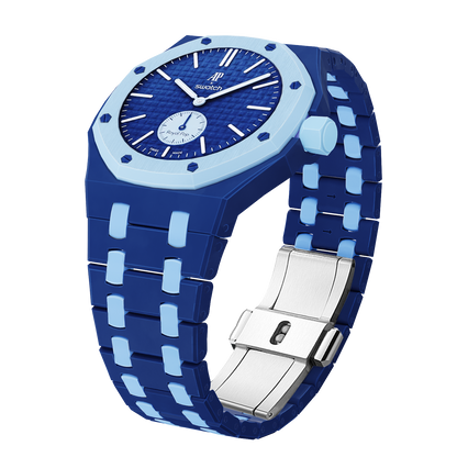 Cassa in bioceramica e cinturino in bioceramica Royal Oak Pop Exclusive Color Mix