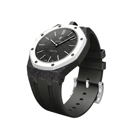 Royal Oak Pop exclusif, boîtier en fibre de carbone et bracelet en silicone