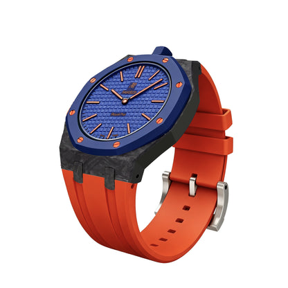Royal Oak Pop exclusif, boîtier en fibre de carbone et bracelet en silicone