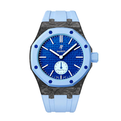 Royal Oak Pop exclusif, boîtier en fibre de carbone et bracelet en silicone