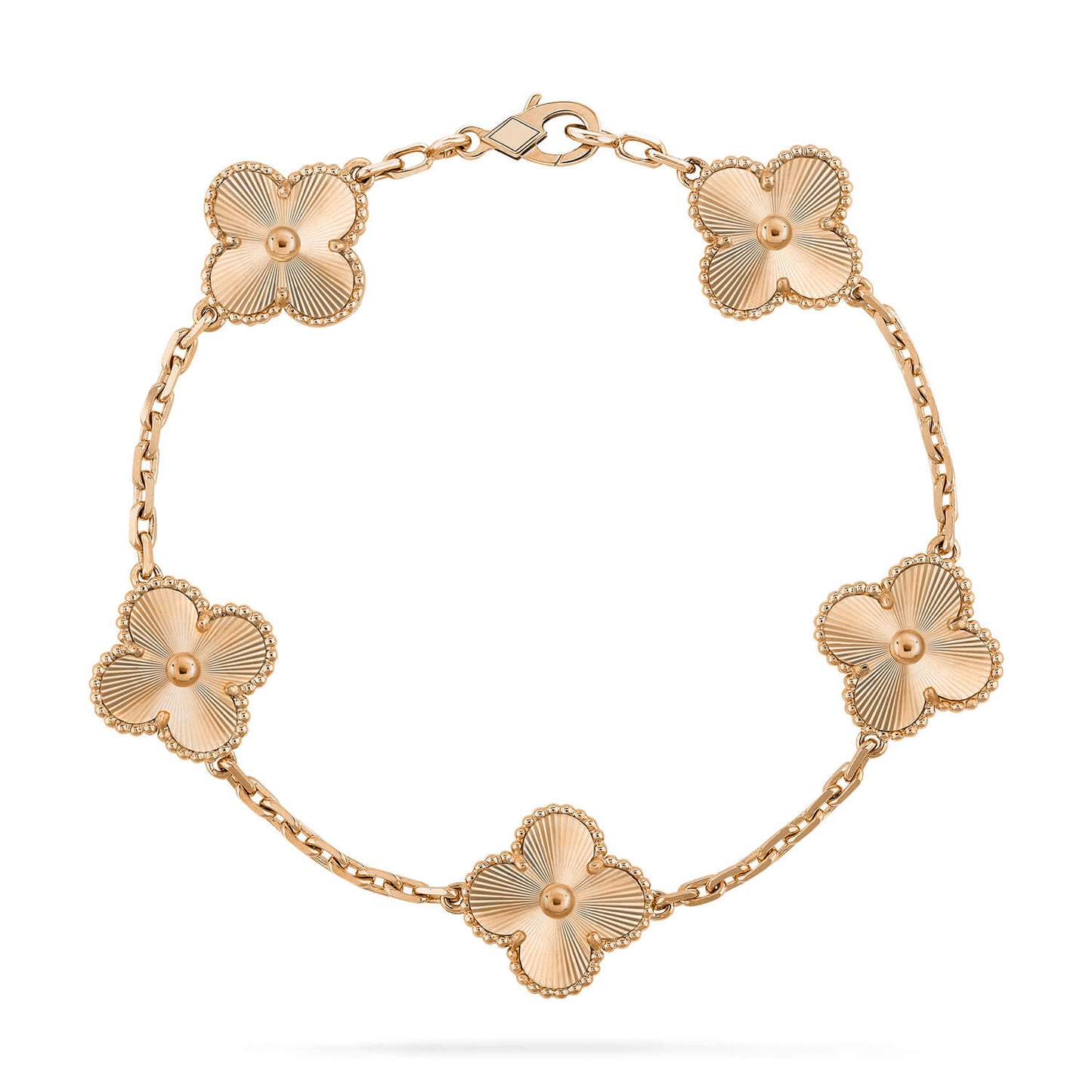 [Love Lucky] CLOVER 5 MOTIF LASER BRACELET COLLECTION