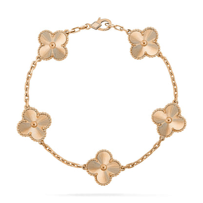[Love Lucky] CLOVER 5 MOTIF LASER BRACELET COLLECTION