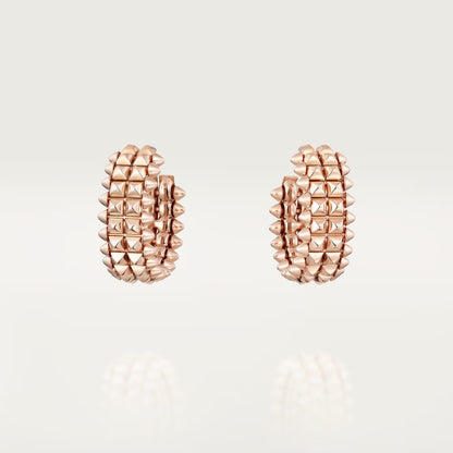 [Love Lucky]CLASH 9.2MM DOUBLE ROW EARRINGS