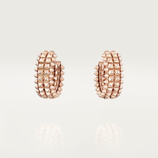 [Love Lucky]CLASH 9.2MM DOUBLE ROW EARRINGS