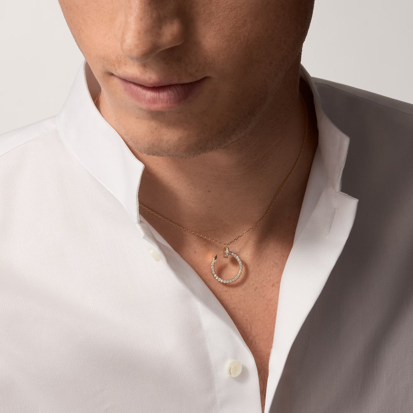 [Love Lucky]JUSTE NECKLACE FULL DIAMOND