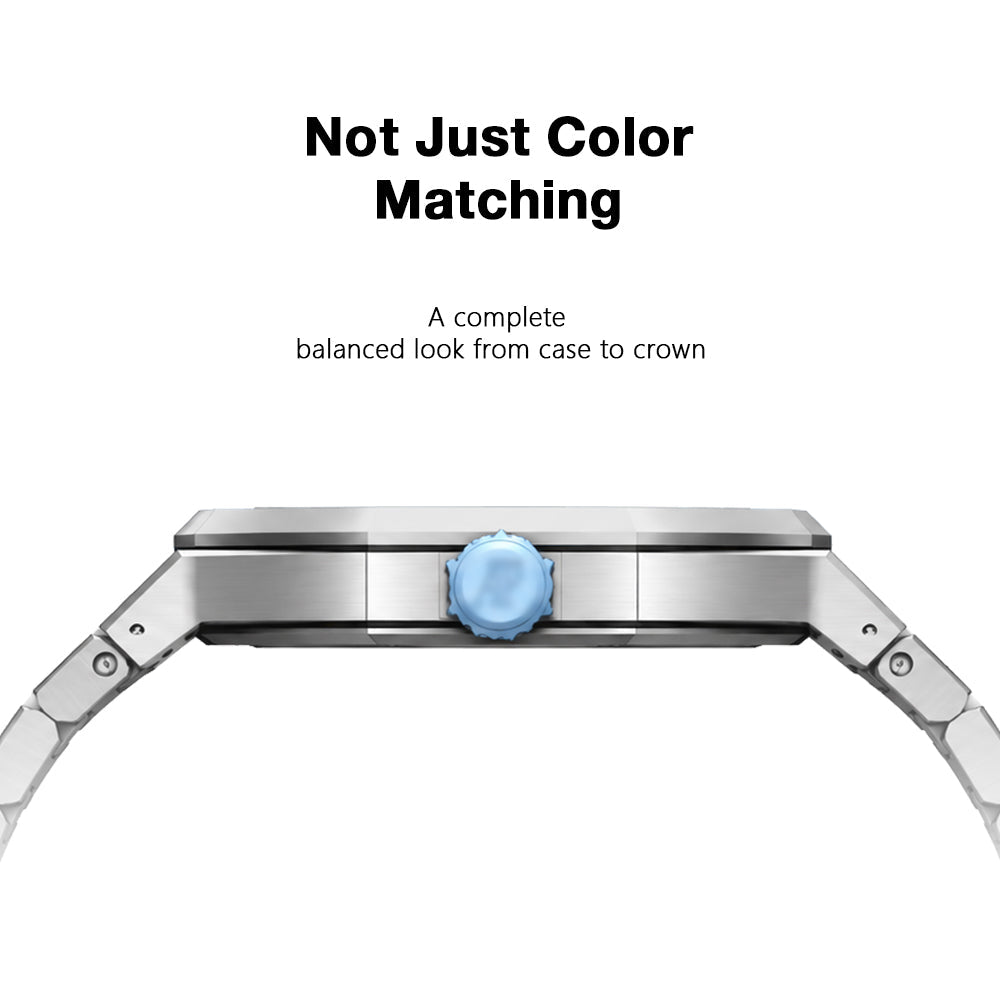 Bracelet de montre intégré enveloppant pour Royal Oak Pop Exclusive, boîtier et bracelet en acier