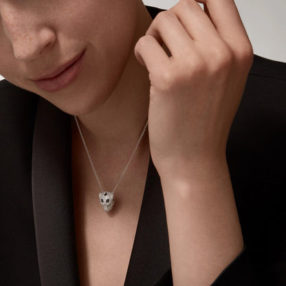 [Love Lucky]PANTHERE FULL DIAMOND NECKLACE