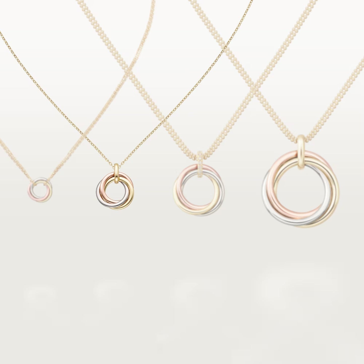 [Love Lucky]TRINITY SMALL NECKLACE