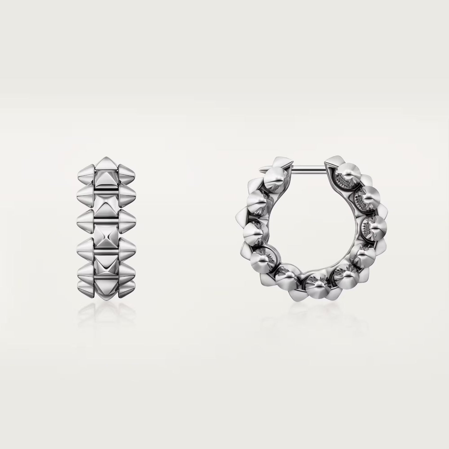 [Love Lucky]CLASH MINI HOOP EARRINGS