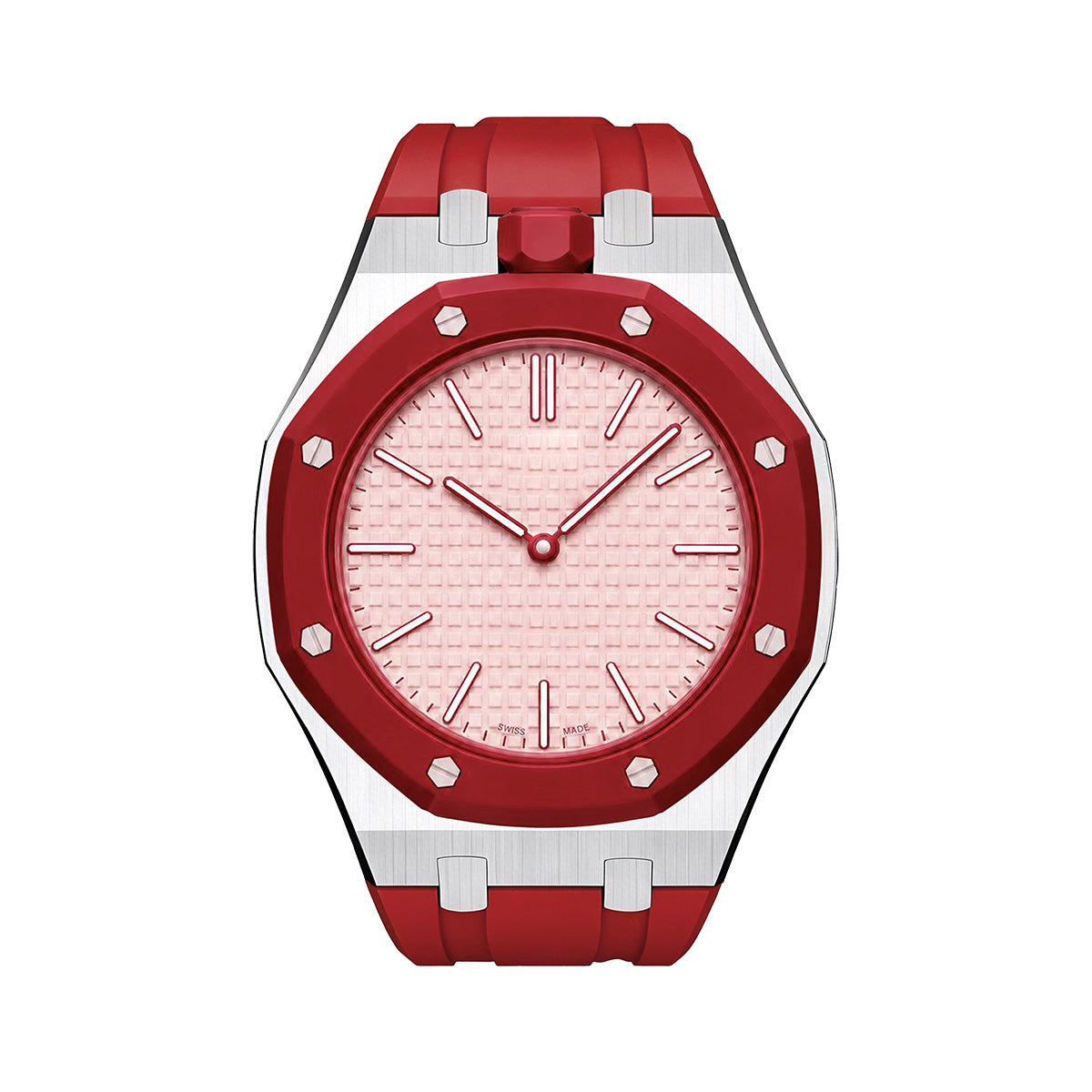 Royal Oak Pop Exclusivo con caja de acero y correa de silicona