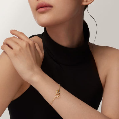 [Love Lucky]LOVE BRACELET DOUBLE RING