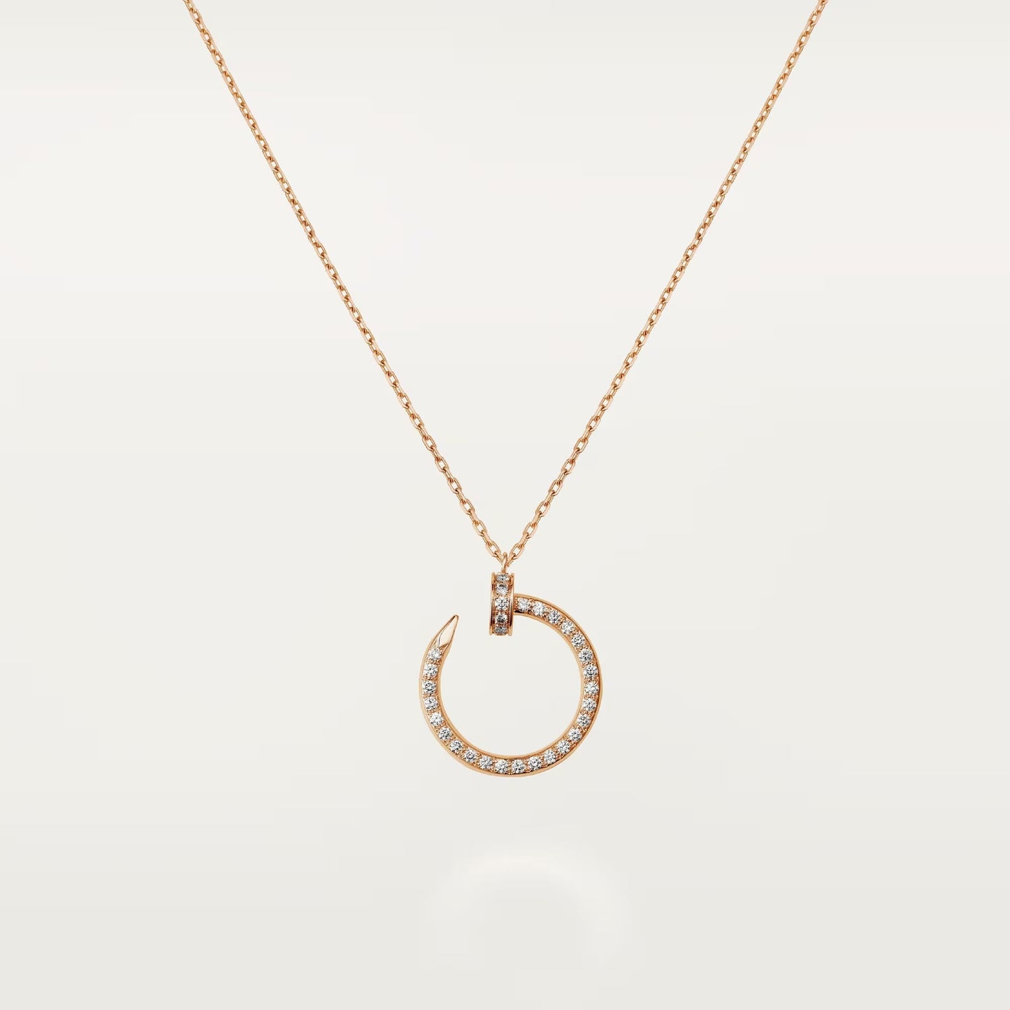 [Love Lucky]JUSTE NECKLACE FULL DIAMOND