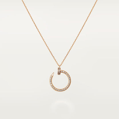 [Love Lucky]JUSTE NECKLACE FULL DIAMOND