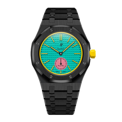 Bracelet de montre intégré enveloppant pour Royal Oak Pop Exclusive, boîtier et bracelet en acier