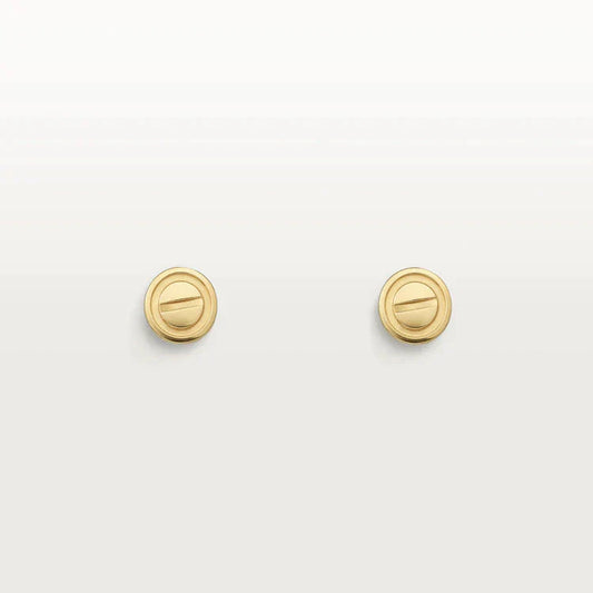 [Love Lucky]LOVE EARRINGS GOLD 10MM