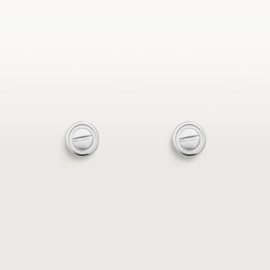[Love Lucky]LOVE EARRINGS SILVER 10MM
