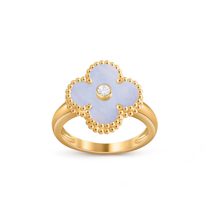 [Love Lucky]CLOVER DIAMOND RING GOLD COLLECTION