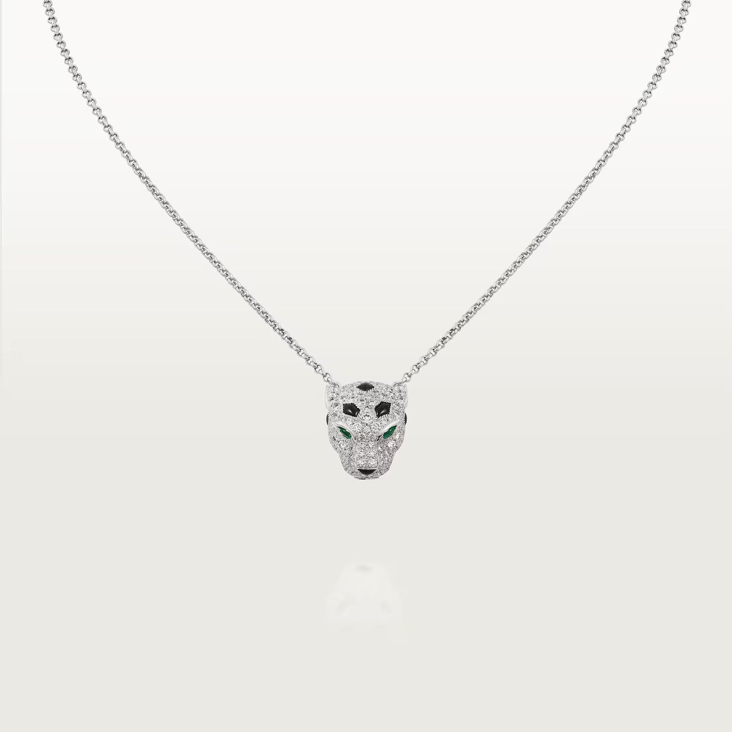 [Love Lucky]PANTHERE FULL DIAMOND NECKLACE