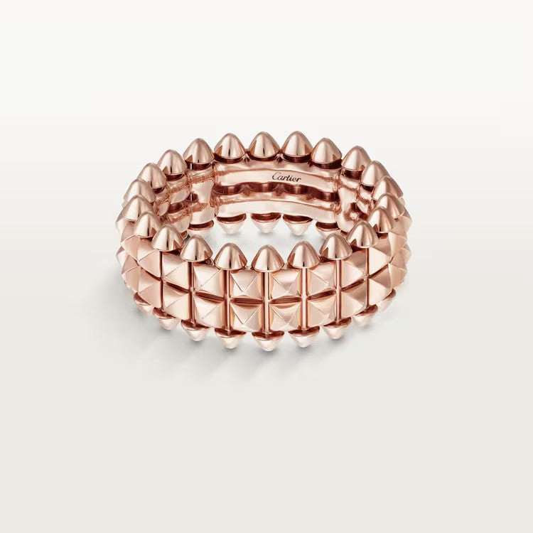 [Love Lucky]CLASH 9.2MM DOUBLE ROW RING