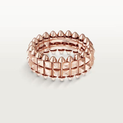 [Love Lucky]CLASH 9.2MM DOUBLE ROW RING