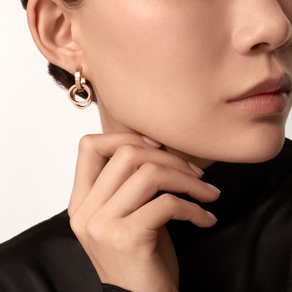 [Love Lucky]LOVE 3.3MM DANGLE EARRINGS