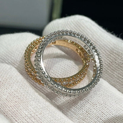 [Love Lucky]BAGUE PERLEE DIAMANT ARGENT