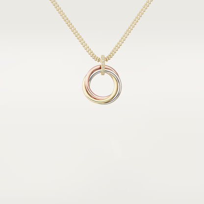 [Love Lucky]TRINITY MEDIUM  DIAMONDS NECKLACE