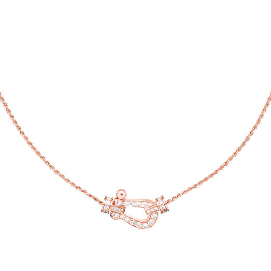 [Love Lucky]FORCE 10 PINK GOLD DIAMOND NECKLACE