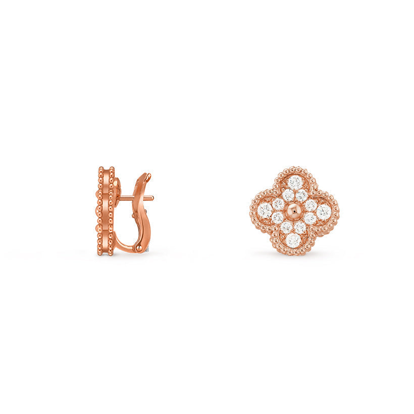 [Love Lucky]CLOVER 15MM MOP EARRINGS COLLECTION