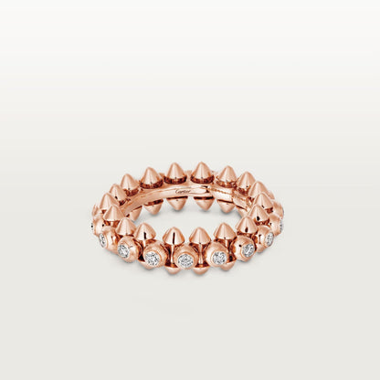 [Love Lucky]CLASH 6.8MM DIAMOND MEDIUM RING