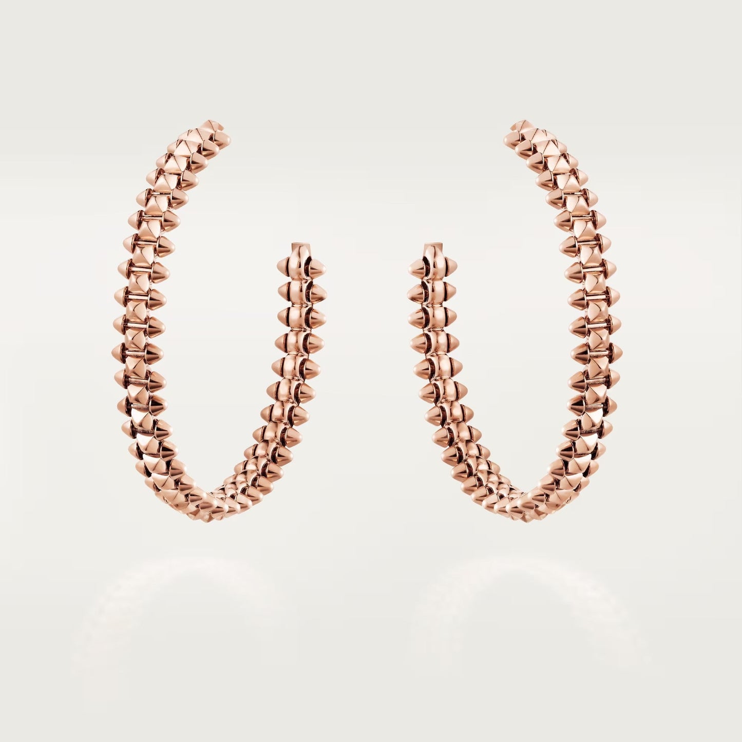 [Love Lucky]CLASH HOOP LARGE EARRINGS