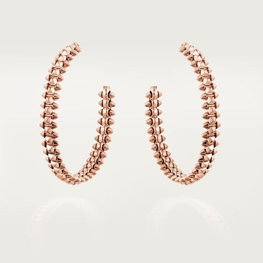 [Love Lucky]CLASH HOOP LARGE EARRINGS