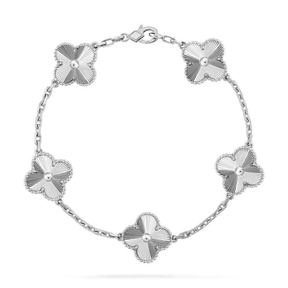 [Love Lucky] CLOVER 5 MOTIF LASER BRACELET COLLECTION