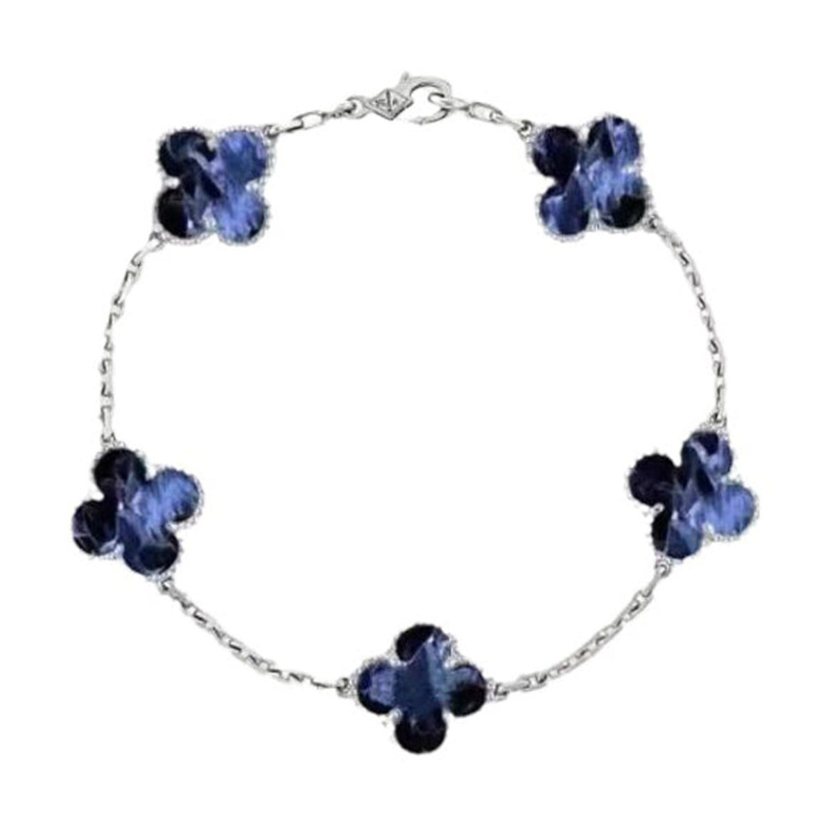 [Love Lucky]CLOVER 5 MOTIF PIETERSITE BRACELET COLLECTION