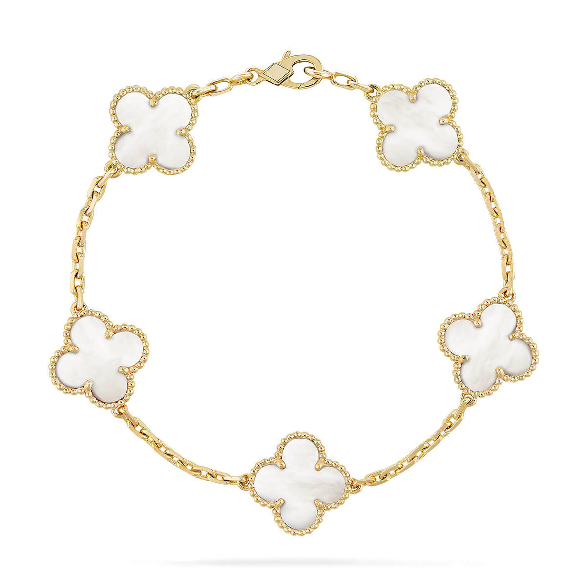 [LoveLucky]Clover & Lover & Juste Bracelet Stack Set