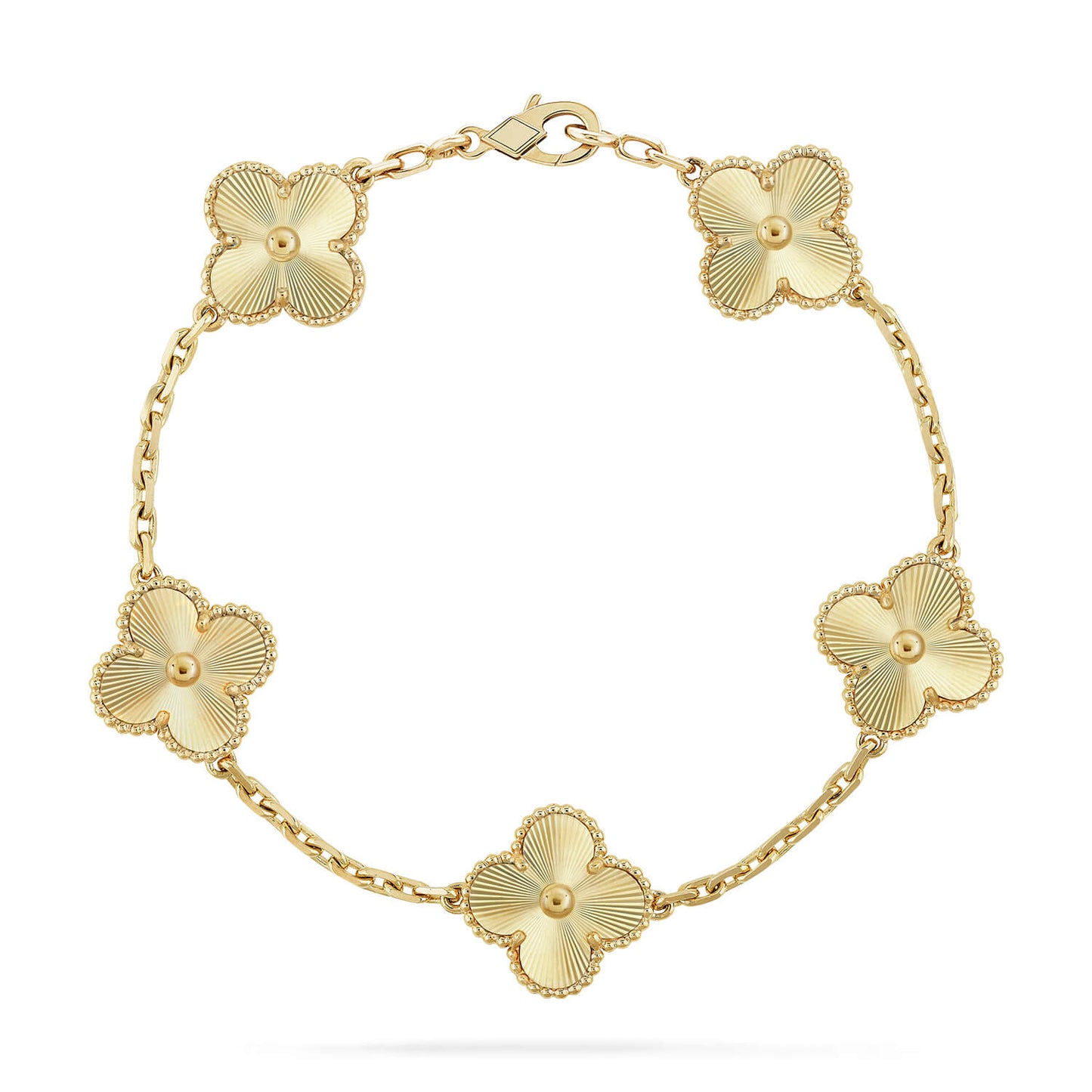 [Love Lucky] CLOVER 5 MOTIF LASER BRACELET COLLECTION