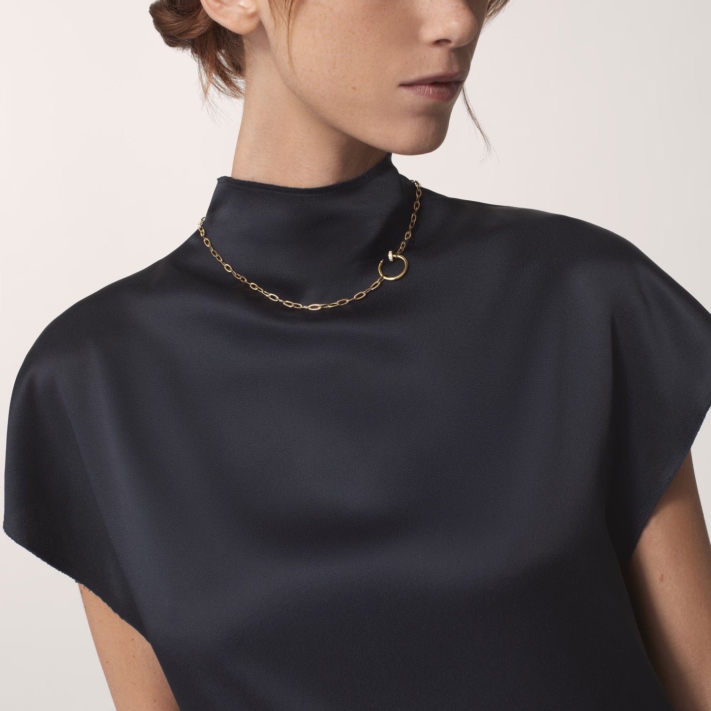 [Love Lucky]JUSTE NECKLACE FULL DIAMONDS