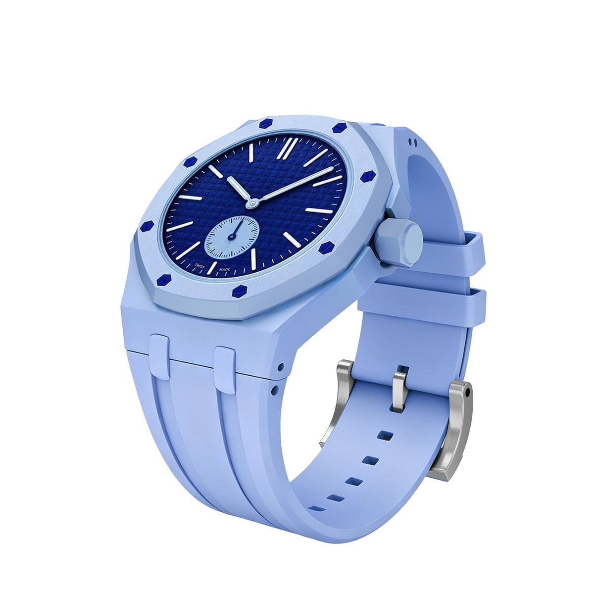 Boîtier en biocéramique et bracelet en silicone exclusifs Royal Oak Pop