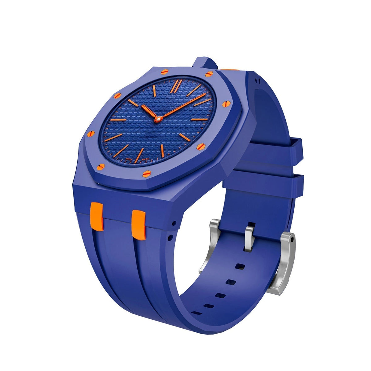 Boîtier en biocéramique et bracelet en silicone exclusifs Royal Oak Pop