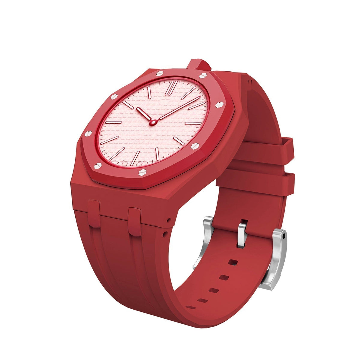 Boîtier en biocéramique et bracelet en silicone exclusifs Royal Oak Pop