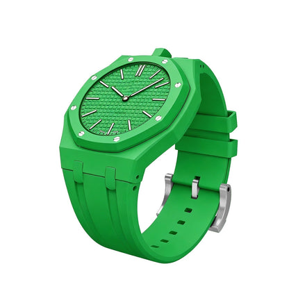 Boîtier en biocéramique et bracelet en silicone exclusifs Royal Oak Pop