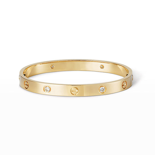 [Love Lucky]LOVE BRACELET 6.1MM 4 DIAMONDS