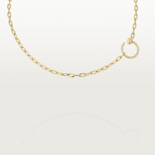 [Love Lucky]JUSTE NECKLACE FULL DIAMONDS