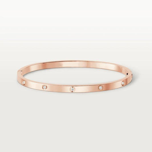 [Love Lucky]LOVE BRACELET 3.65MM 10 DIAMONDS