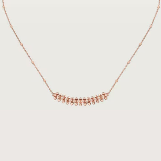 [Love Lucky]CLASH  SMALL FULL DIAMOND NECKLACE