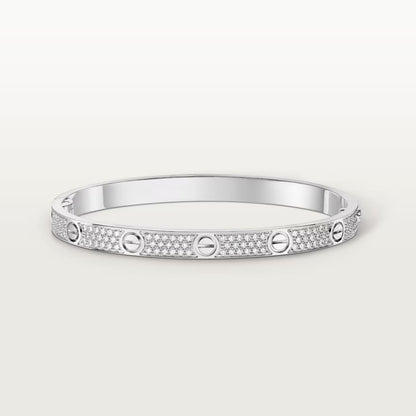 [Love Lucky]LOVE BRACELET 4.8MM DIAMOND-PAVED