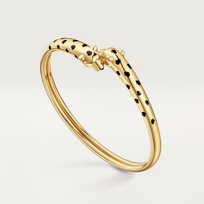 [Love Lucky]PANTHERE DOUBLE HEADED OPEN BRACELET