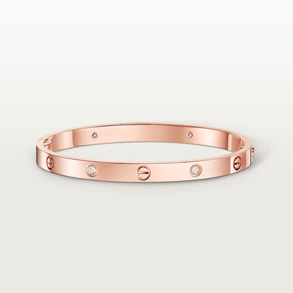[Love Lucky]LOVE BRACELET 4.8MM 4 DIAMONDS