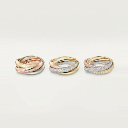[Love Lucky]TRINITY 3.2MM RING COLLECTION